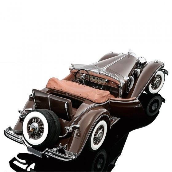 Mercedes Benz 500K, Bauer Exclusive 1:12, Hobby en Vrije tijd, Modelauto's | 1:5 tot 1:12, Zo goed als nieuw, Auto, Ophalen