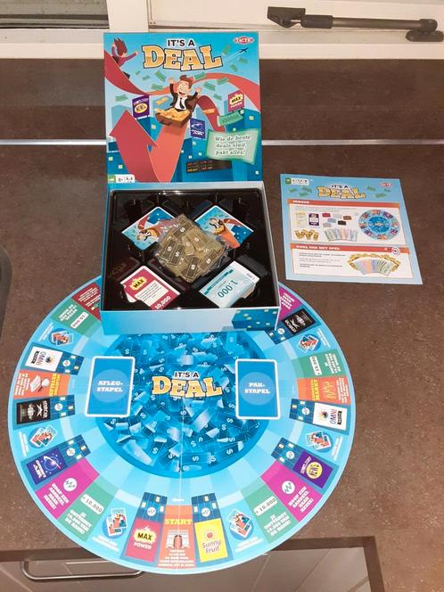 It's a deal nieuwstaat 2017 Tactic, Hobby en Vrije tijd, Gezelschapsspellen | Bordspellen, Zo goed als nieuw, Ophalen of Verzenden