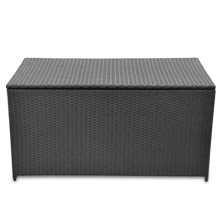AANBIEDING | Tuinbox 120 x 50 x 60 cm poly rattan! GRTS BEZO, Tuin en Terras, Tuinmeubel-accessoires, Nieuw, Verzenden