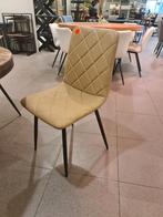 Nieuwe eetkamerstoel beige taupe eco leer €50 per stuk, Ophalen, Bruin, ., Nieuw