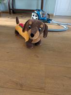 Hotdog hond knuffel, Ophalen of Verzenden, Zo goed als nieuw