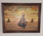 Oud schilderij gesigneerd, Antiek en Kunst, Kunst | Schilderijen | Klassiek, Ophalen of Verzenden