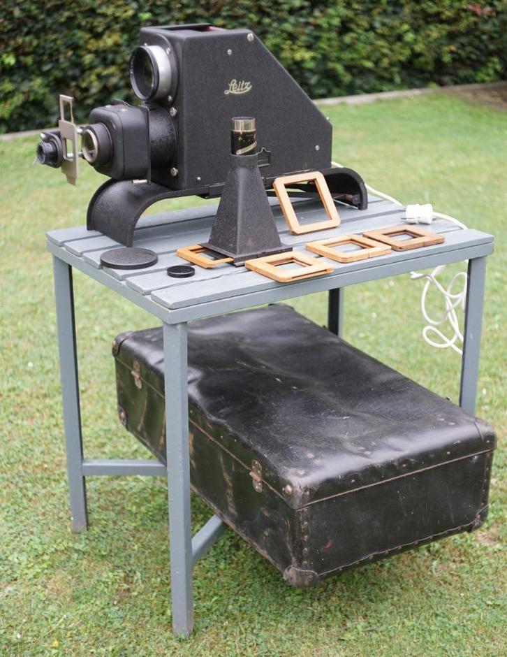 Leitz Leica Epidiascoop Vp & Epis 32.5cm f3.6 + Dimenar 19cm, Verzamelen, Fotografica en Filmapparatuur, 1960 tot 1980, Ophalen