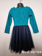 Handgemaakt Kerstjurkje Maat 98/104, Kinderen en Baby's, Kinderkleding | Maat 104, Ophalen of Verzenden, Zo goed als nieuw, Meisje