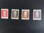 NVPH nrs. 534/537 Koninging Juliana 1949, Postzegels en Munten, Postzegels | Nederland, Ophalen of Verzenden, Na 1940, Postfris