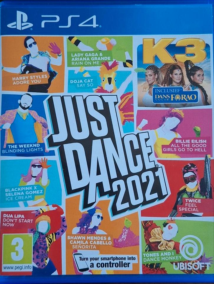 Just Dance 2021, Spelcomputers en Games, Games | Sony PlayStation 4, Zo goed als nieuw, Overige genres, 3 spelers of meer, Vanaf 3 jaar