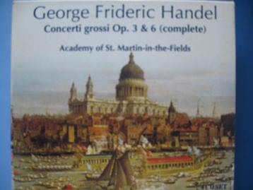 Händel, concerti grossi opus 3 en 6, Iona Brown beschikbaar voor biedingen