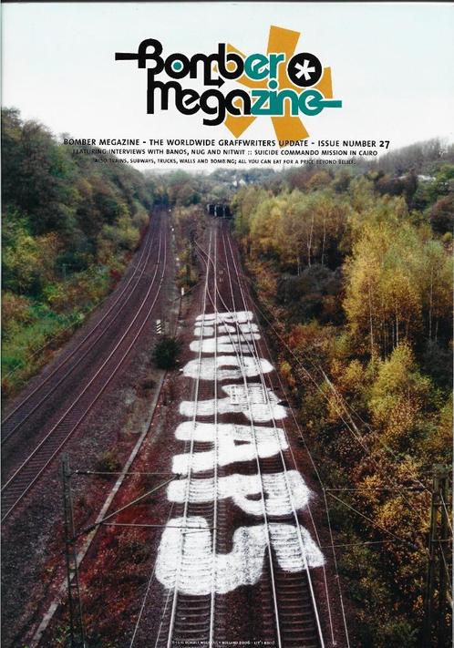Bomber graffiti magazine, 27 Nieuw!, Boeken, Kunst en Cultuur | Fotografie en Design, Nieuw, Fotografen, Verzenden