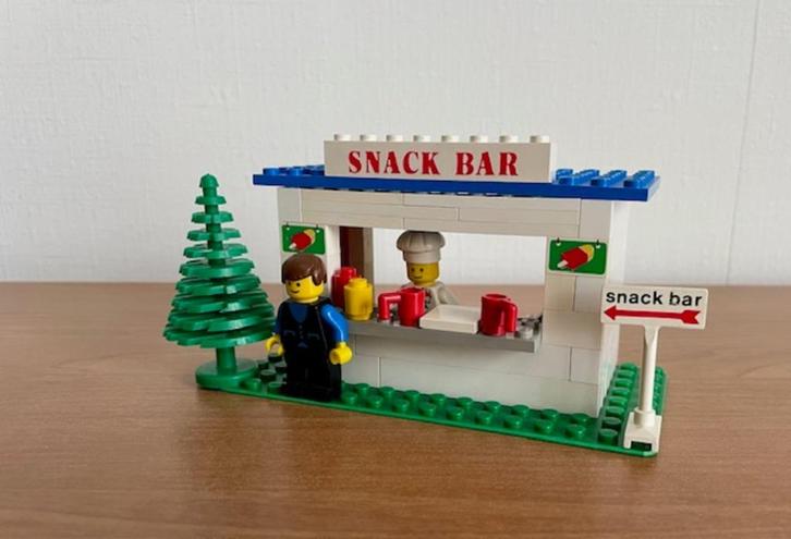 Klassieke Lego set 675 - Snack Bar, Kinderen en Baby's, Speelgoed | Duplo en Lego, Gebruikt, Lego, Complete set, Ophalen of Verzenden