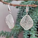 Handgemaakte oorbellen met zilver, Sieraden, Tassen en Uiterlijk, Oorbellen, Ophalen of Verzenden, Nieuw, Zilver, Zilver