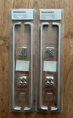 Ikea BAGGANÄS handgrepen , RVS afwerking., Ophalen of Verzenden, Nieuw, Rvs, Klink of Kruk