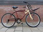 Beach Cruiser Kyoso met 6 versnellingen Shimano, Fietsen en Brommers, Cruiser, Aluminium, Ophalen of Verzenden, Zo goed als nieuw