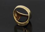 Robuuste onyx zegelring 14k gouden vintage heren sieraad, Sieraden, Tassen en Uiterlijk, Antieke sieraden, Ophalen of Verzenden
