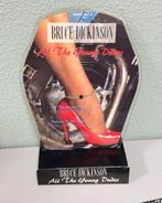 BRUCE DICKINSON All the young dudes SIGNED Cut-To-Shape LP, Ophalen of Verzenden, Zo goed als nieuw, H, H