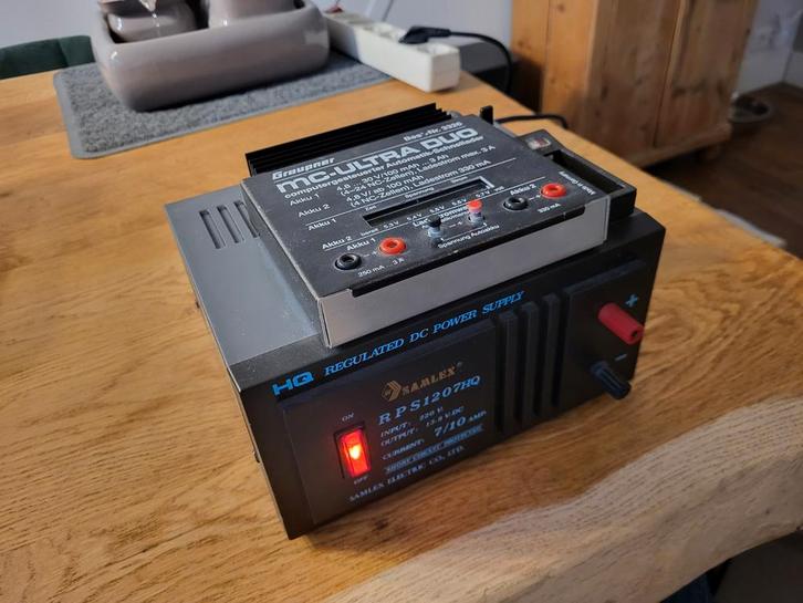 Graupner MC-Ultra Duo Lader met DC Voeding, Computers en Software, Desktop Pc's, Gebruikt, Onbekend, Minder dan 4 GB, Ophalen of Verzenden