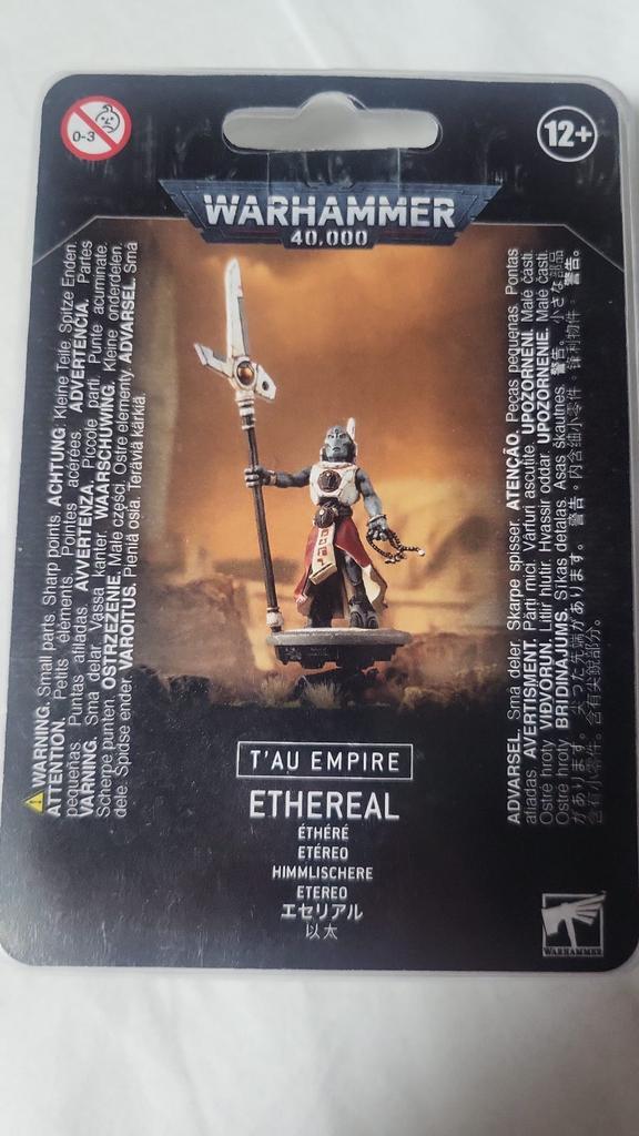 Warhammer 40K T'au Tau Empire Ethereal figuur NIEUW, Hobby en Vrije tijd, Wargaming, Nieuw, Warhammer, Figuurtje(s), Ophalen of Verzenden
