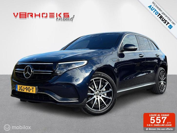 Mercedes EQC 400 4MATIC AMG Line Premium Plus 80 kWh, Auto's, Mercedes-Benz, Bedrijf, Te koop, EQC, 360° camera, 4x4, ABS, Adaptive Cruise Control
