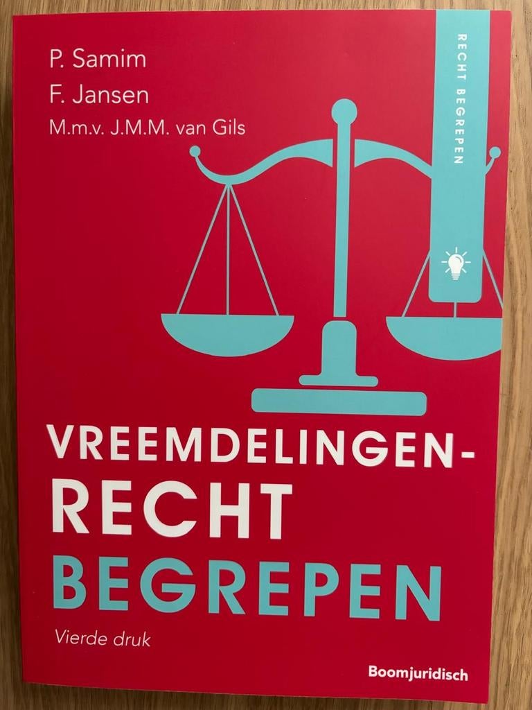 Vreemdelingenrecht Begrepen - P. Samim (Zo goed als nieuw), Boeken, Studieboeken en Cursussen, Verzenden, Zo goed als nieuw, HBO