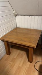 Houten Koffietafel, Huis en Inrichting, Tafels | Salontafels, Ophalen, Gebruikt, 50 tot 100 cm, Minder dan 50 cm