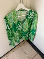 Maicazz viscose blouse, Verzenden, Zo goed als nieuw, Maat 42/44 (L), Groen