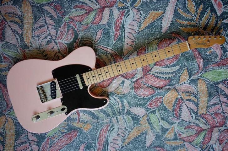 Fender Telecaster Baja FSR in Shell Pink 2018, Muziek en Instrumenten, Snaarinstrumenten | Gitaren | Elektrisch, Zo goed als nieuw