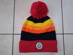 Retro Super Mario Beanie muts Striped Multicolours Nintendo, Ophalen, Zo goed als nieuw, Tv, Kleding
