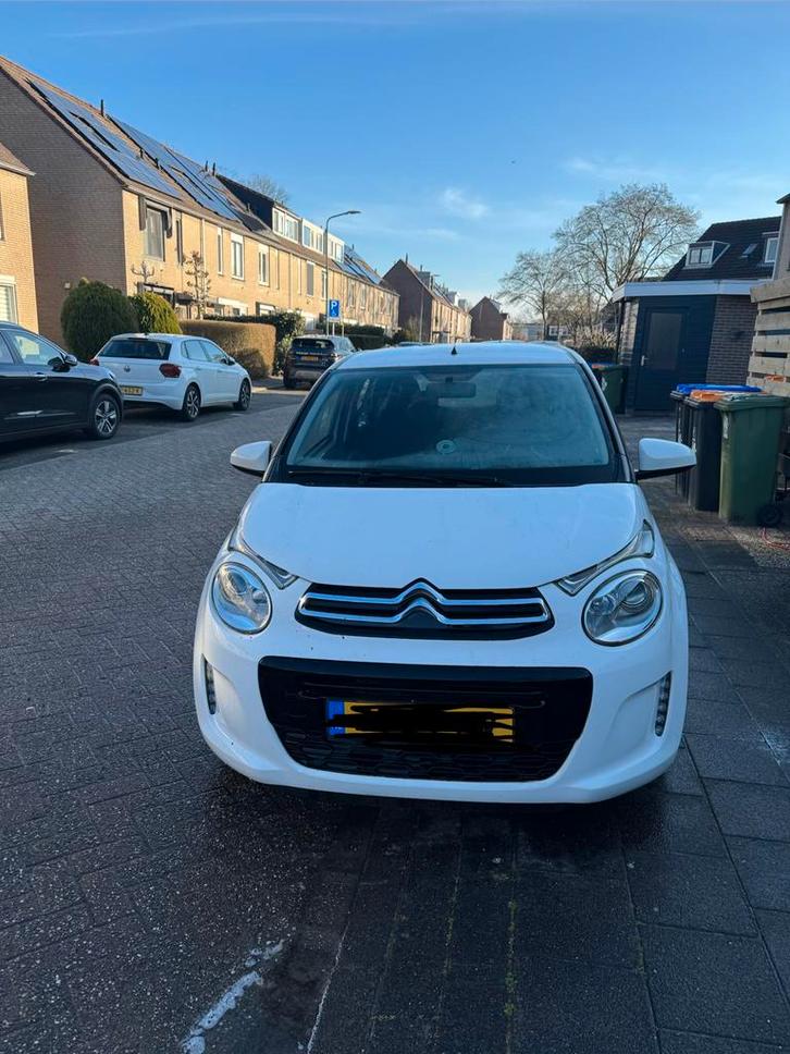 Citroën C1 Automaat 2016 | 58.887 km |Camera + Parkeersensor, Auto's, Citroën, Particulier, C1, Benzine, Automaat, Wit, Ophalen