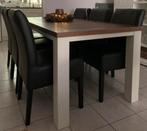 Te koop eethoek met 6 stoelen, Huis en Inrichting, Ophalen, Zo goed als nieuw, 4 tot 6 stoelen