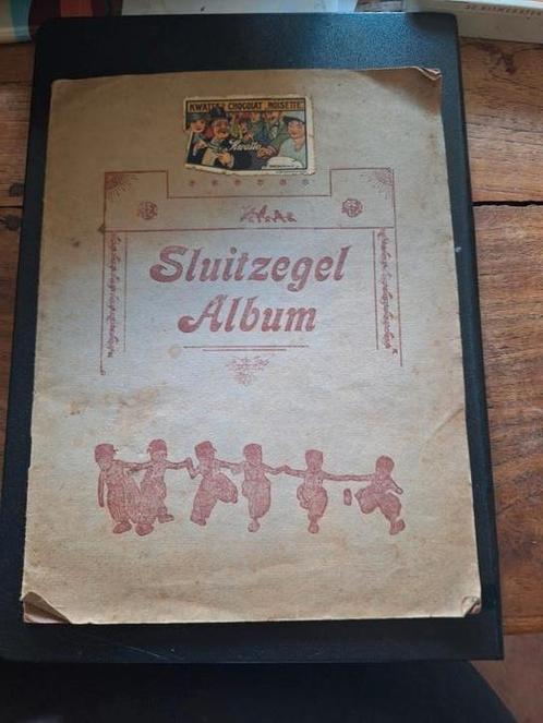 Sluitzegel Album 1900-1910 Holland, Verzamelen, Merken en Reclamevoorwerpen, Gebruikt, Overige typen, Ophalen of Verzenden