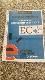 Samenvatting Examenstof Economie VMBO TL&GL, VMBO, Economie, Ophalen of Verzenden, ExamenOverzicht