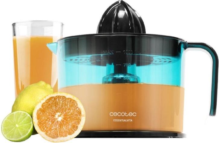 Elektrische juicer Sinasappelpers Cecotec EssentialVita Adju, Witgoed en Apparatuur, Juicers, Nieuw, Citruspers, Elektrisch, Ophalen of Verzenden