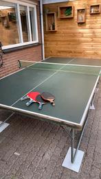 Tafeltennistafel, Sport en Fitness, Tafeltennis, Ophalen, Gebruikt, Tafel Indoor, Inklapbaar