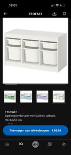 Ikea kast inclusief mandjes. GRATIS, Huis en Inrichting, Kasten | Wandmeubels, Ophalen of Verzenden, Zo goed als nieuw, Minder dan 150 cm