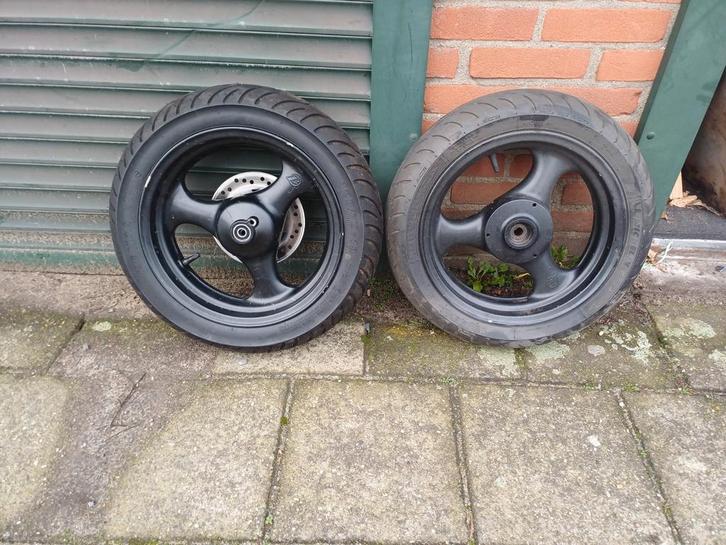 Beta Ark Velgenset SD zgan Banden, Fietsen en Brommers, Brommeronderdelen | Scooters, Zo goed als nieuw, Aprilia, Ophalen of Verzenden