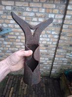 Grote gesmede schoorboom, vaarboom kop, Ophalen of Verzenden, Gebruikt, Overige typen, Zeilboot of Motorboot