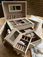 Sieraden opberg koffertje, Hard kunststof, Nieuw, Minder dan 50 cm, Ophalen of Verzenden