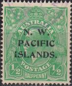 Noord-West Pacifische Eilanden -PC2.13- 1915 - George V, Postzegels en Munten, Postzegels | Oceanië, Verzenden, Gestempeld