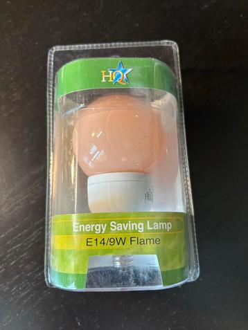 HQ ESL Lamp Globe E14 9W Flame - Nieuw! beschikbaar voor biedingen