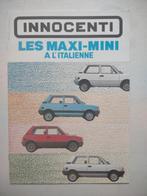 Brochure Innocenti 1985, Ophalen of Verzenden, Zo goed als nieuw, Overige merken