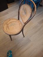 Thonet Stoel met Rotan Zitting, Ophalen, Gebruikt, Bruin, Vintage