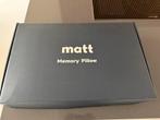Matt Memory Pillow - Kussen, Ophalen of Verzenden, Zo goed als nieuw, Wit, Rechthoekig