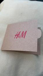 H&M cadeaukaart €50, Tickets en Kaartjes, Eén persoon, Cadeaubon