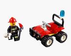 Lego City Brandweer quad - 30361, Ophalen, Zo goed als nieuw, Complete set, Lego