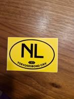 2106 NL Sticker Vervoersbond CNV, Auto diversen, Autostickers, Ophalen of Verzenden