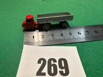 269 Lesney 3 wieler met aanhanger rood grijs schaal ? beschikbaar voor biedingen