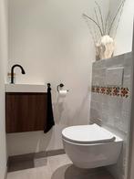 Zelliges Alhambra Blac 10x10, Doe-het-zelf en Verbouw, Zo goed als nieuw, Minder dan 5 m², Wandtegels, Keramiek