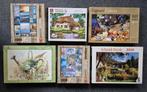 Legpuzzels (6 stuks) verschillende afbeeldingen, Ophalen, 500 t/m 1500 stukjes, Zo goed als nieuw, Legpuzzel
