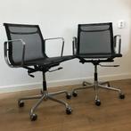 2 ICF Charles Ray Eames bureaustoel EA 117 netweave vintage, Huis en Inrichting, Bureaustoelen, Ophalen, Gebruikt, Zwart, Nvt