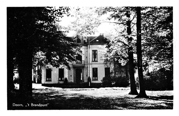 939356 Doorn t Brandpunt Utr 1949 Gelopen met postzegel, Verzamelen, Ansichtkaarten | Nederland, Gelopen, Utrecht, 1940 tot 1960