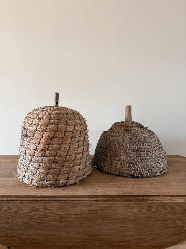 Oude Franse Decoratieve Bijenkorf, Antiek en Kunst, Antiek | Woonaccessoires, Ophalen